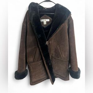 Preswick & Moore Men's Brown Jacket with Black Lining